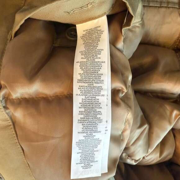 Muji Fur Collar Down Jacket - Picture 4 of 4